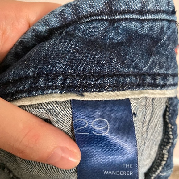 Anthropologie Pilcro and the Letterpress The Wanderer Denim Button Up Shorts 29 - Picture 4 of 7